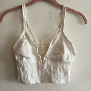 Aerie white bralette top